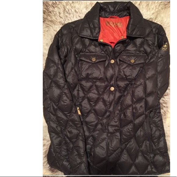 michael kors ultra lightweight down fill jacket